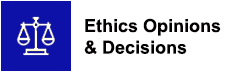 Ethics Opinions and Publications