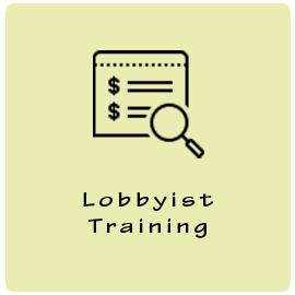 Lobbyists Law Training